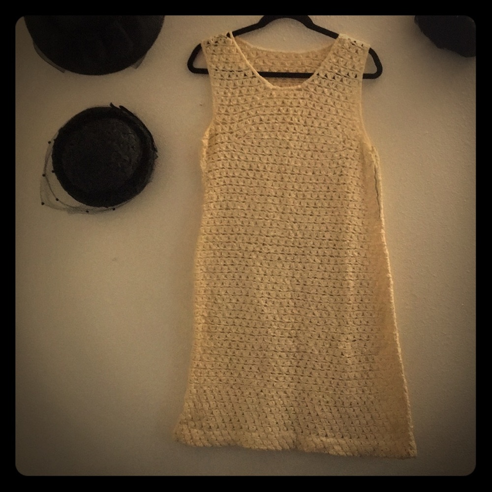 Vintage crochet’d dress